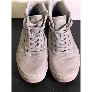 Vans‎ SK8-Hi Gray Casual Sneakers Women 8.5 (RA)